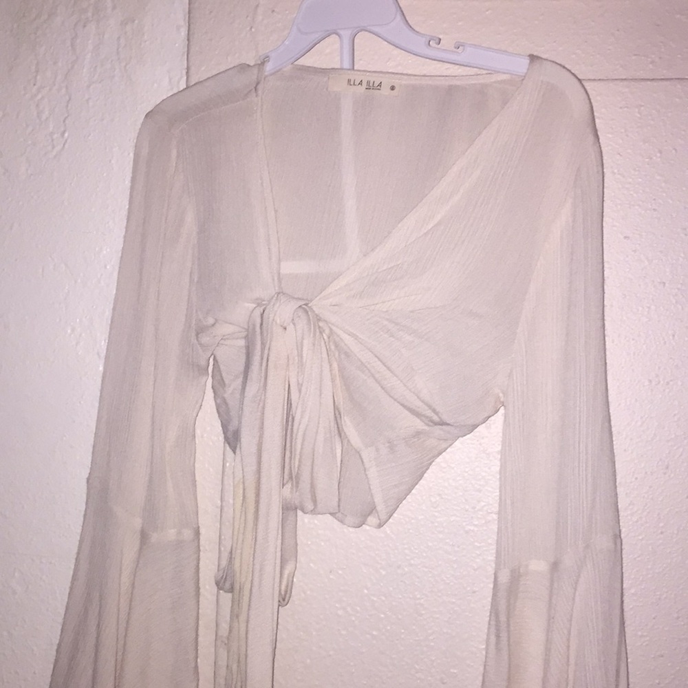 Tie crop top